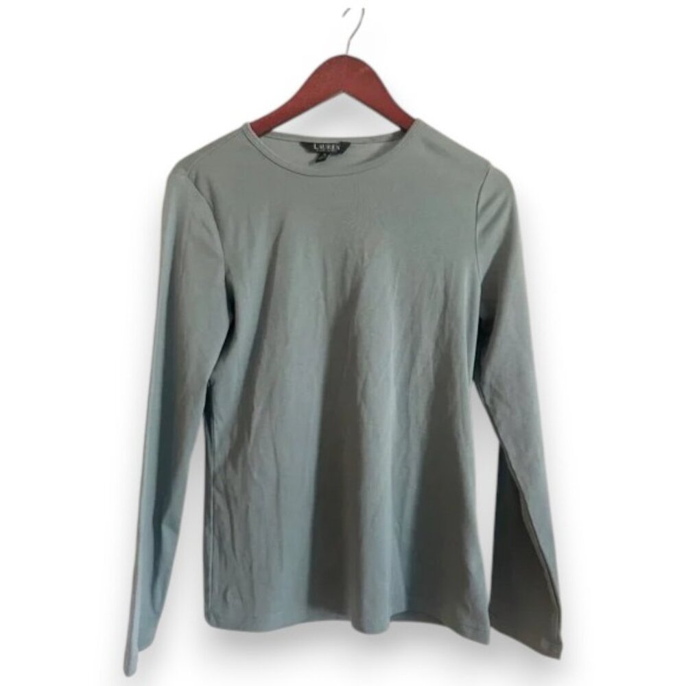 Lauren Ralph Lauren Sage Green Long Sleeve